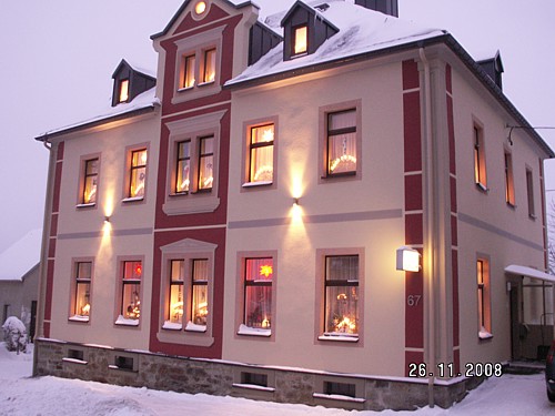 Pension Sonja im Winter